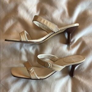 Bandalino Elegant Cream Heeled Sandals